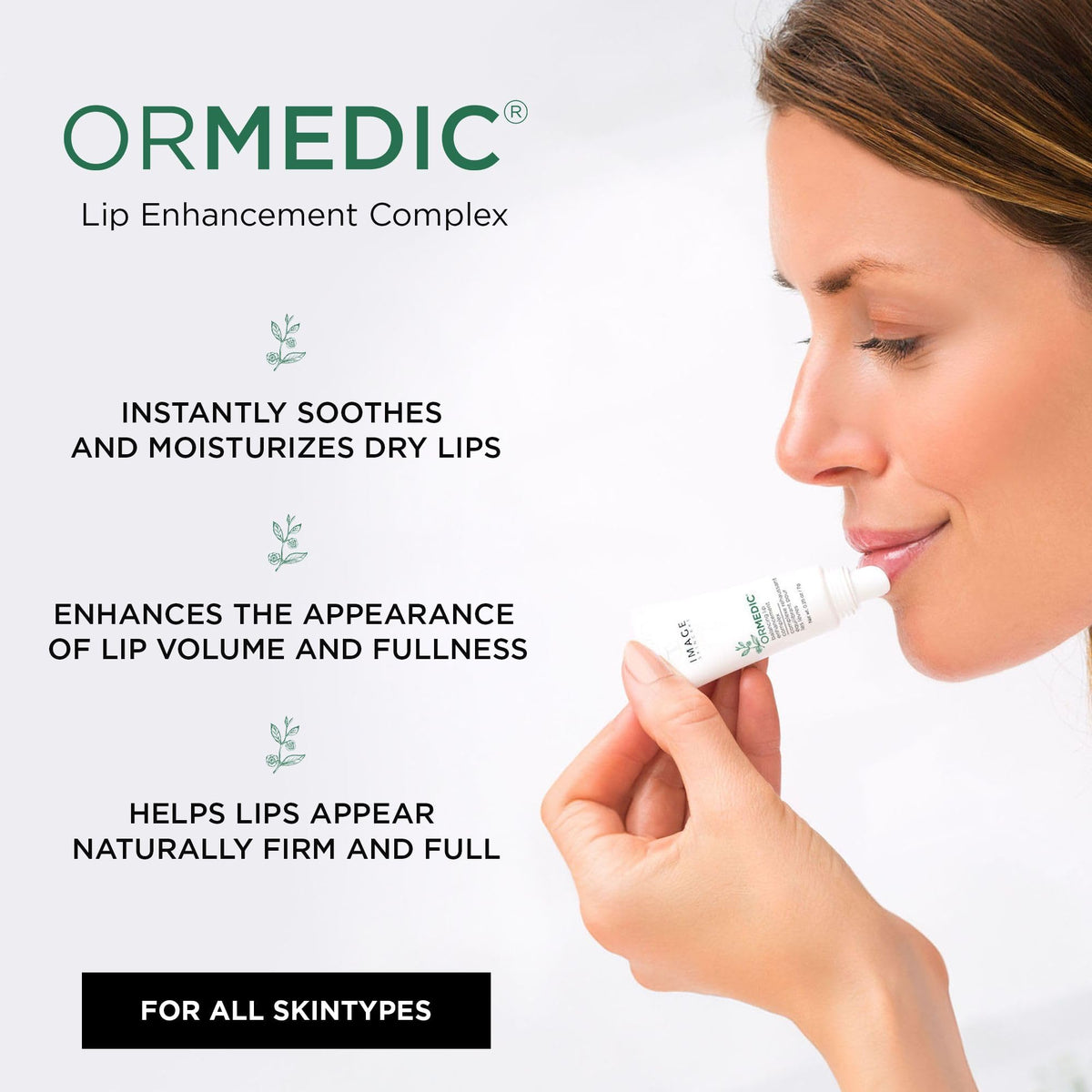 IMAGE Skincare ORMEDIC Lip support Complex packaging