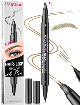 iMethod Curved Eyebrow Pen Light Brown front view