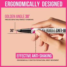 iMethod Curved Eyebrow Pen Light Brown packaging