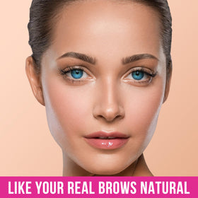 iMethod Dual-Ended Eyebrow Pen Light Brown brush-tip close-up