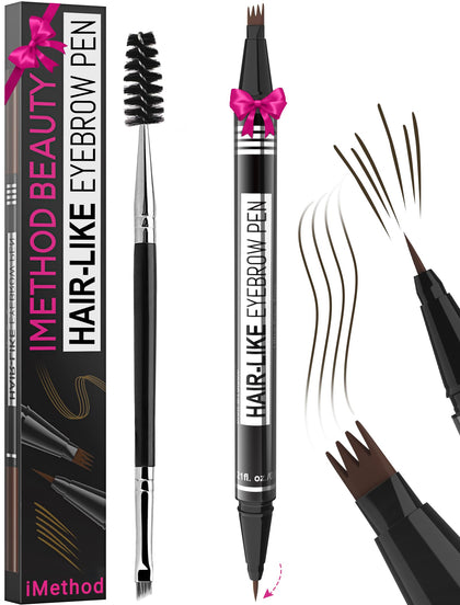 iMethod Eyebrow Pen 2-in-1 Black Brown front view