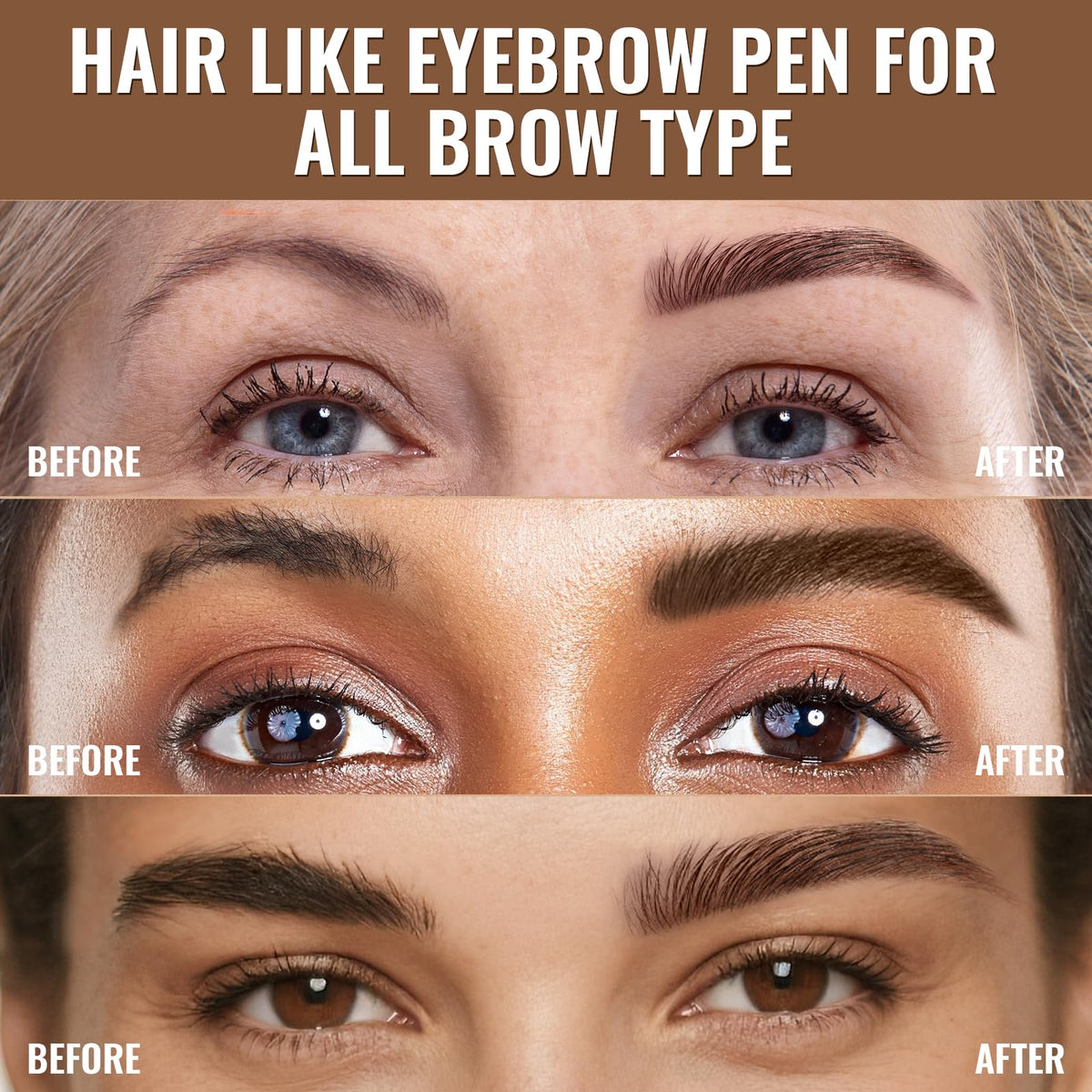iMethod Eyebrow Pen displayed with makeup tools