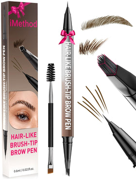 iMethod Eyebrow Pen dual-ended brush tip and eyeliner pencil