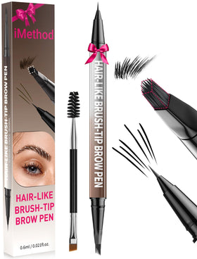 iMethod Eyebrow Pen dual-ended design with brush tip and eyeliner