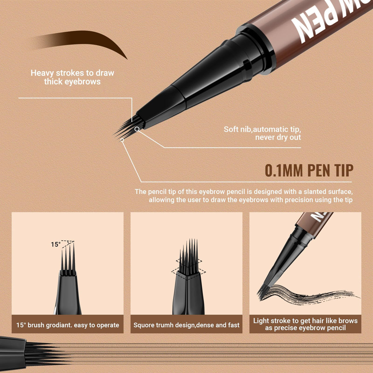 iMethod Eyebrow Pen packaging front view