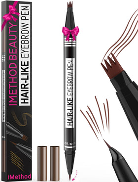 iMethod Microblading Eyebrow Pen 2-in-1 Reddish Brown front view