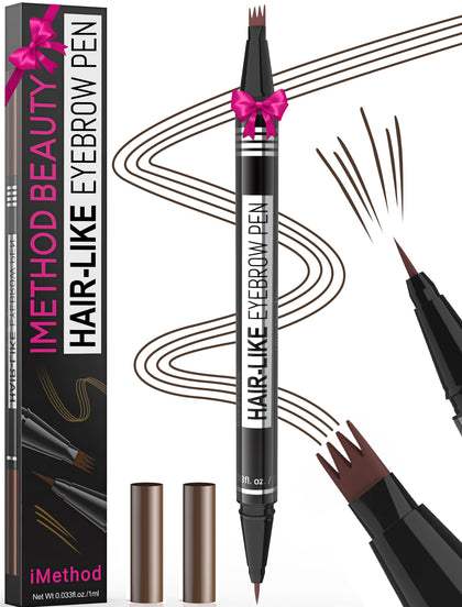 iMethod Microblading Eyebrow Pen Dark Brown front view