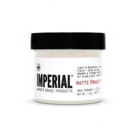 Imperial Barber Matte Pomade Paste 2 oz front view