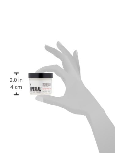 Imperial Barber Matte Pomade Paste 2 oz lifestyle application