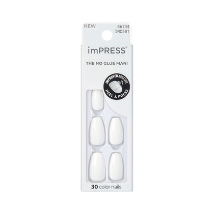 imPRESS Color Press-On Nails Frosting set with 30 nails and accessories