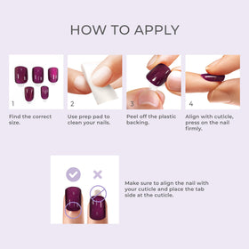 imPRESS Kiss colorFX Press On Nails showcasing pearlescent effect