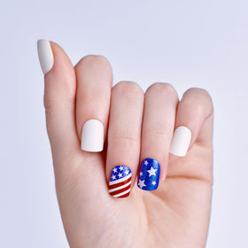imPRESS Liberty Press On Nails packaging with included accessories