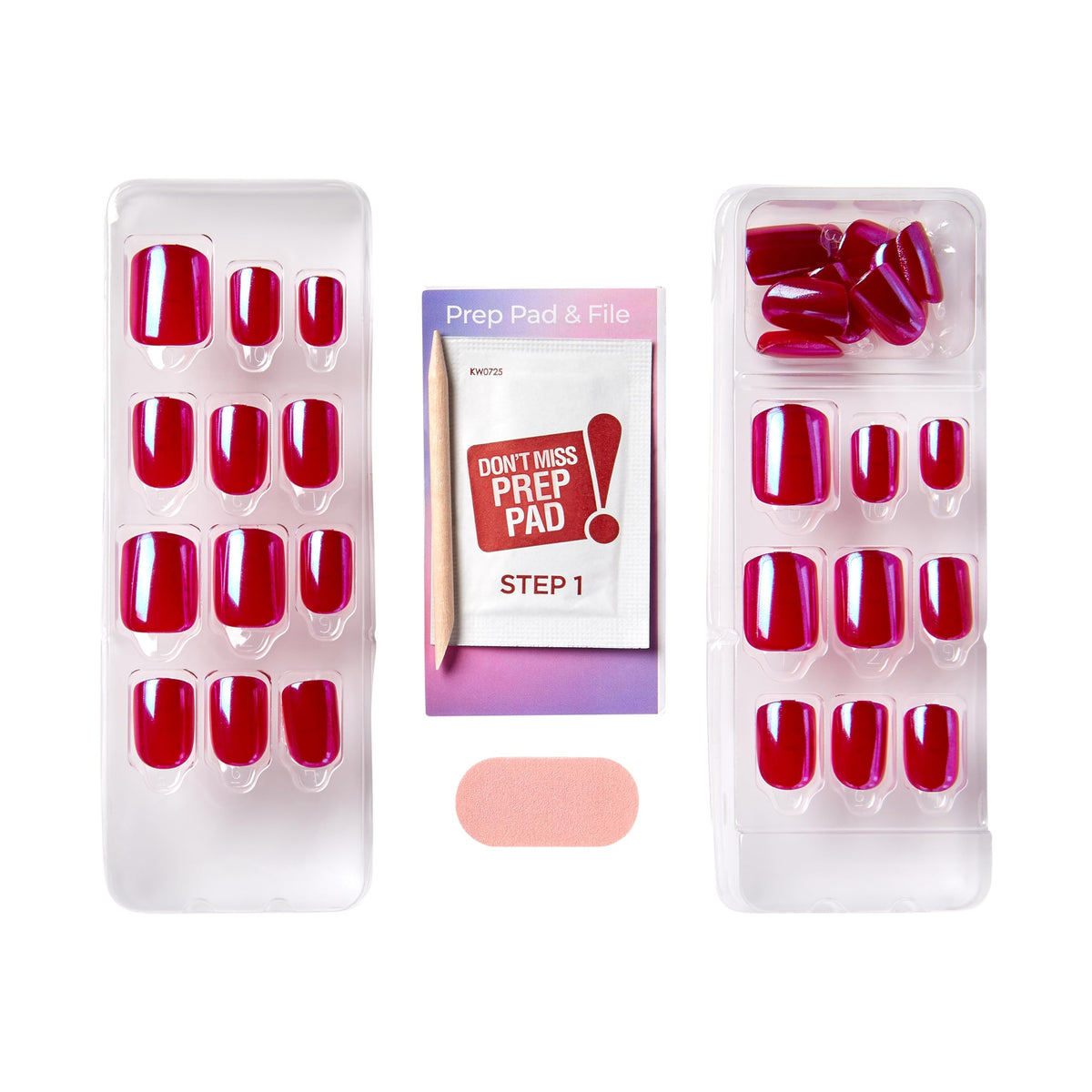 imPRESS No Glue Mani Press On Nails application process