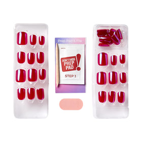 imPRESS No Glue Mani Press On Nails application process