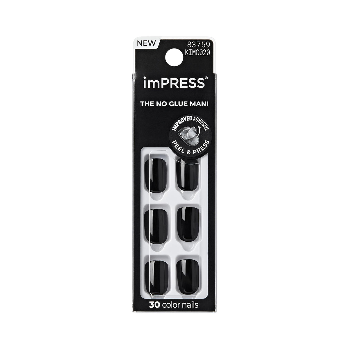 imPRESS No Glue Mani Press On Nails Kit packaging front view