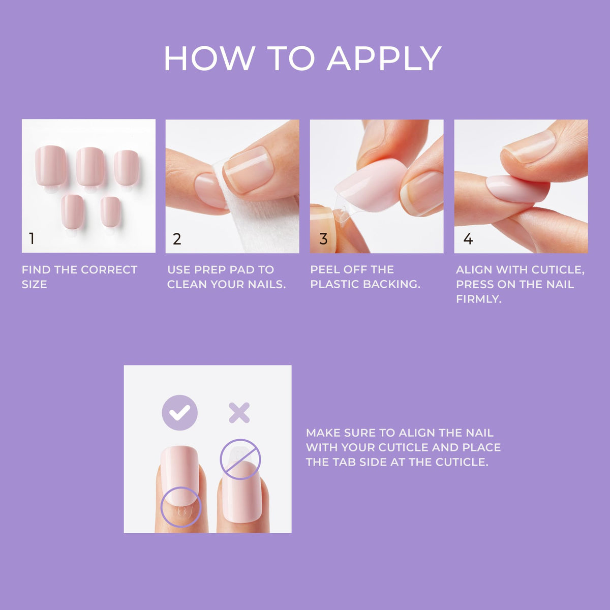 imPRESS No Glue Mani Press On Nails packaging with included accessories