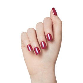 imPRESS No Glue Mani Press On Nails red color close-up