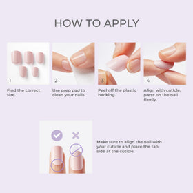 imPRESS Ombre Press On Nails worn on hands