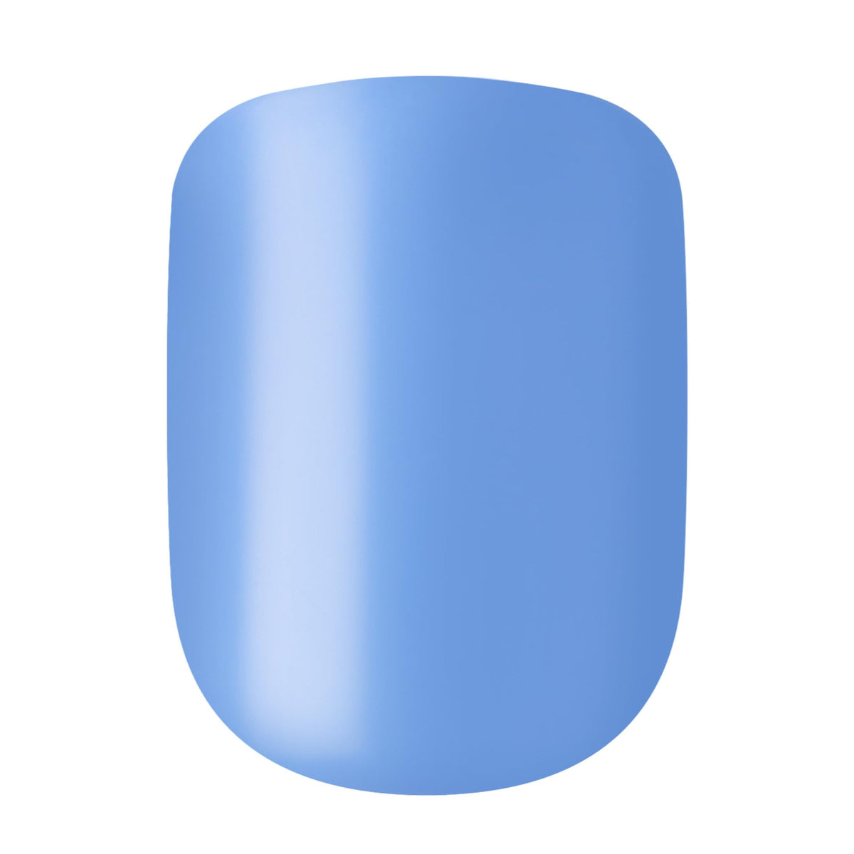 imPRESS Press-On Nails Baby Why So Blue short squoval shape