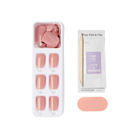 imPRESS Press On Nails Your Magic pink with mini file