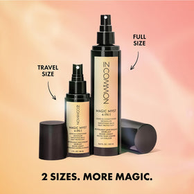 IN COMMON Mini Magic Myst 4-in-1 Spray on a bathroom counter