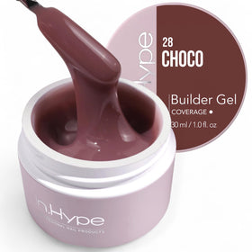 IN.HYPE Camouflage Hard Builder Gel Choco 50g front view