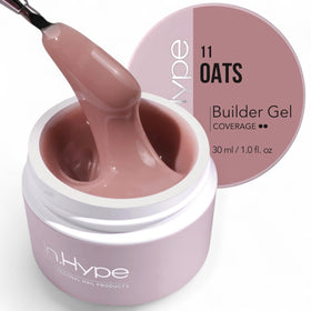 IN.HYPE Hard Builder Gel Oats Nude #11 front view