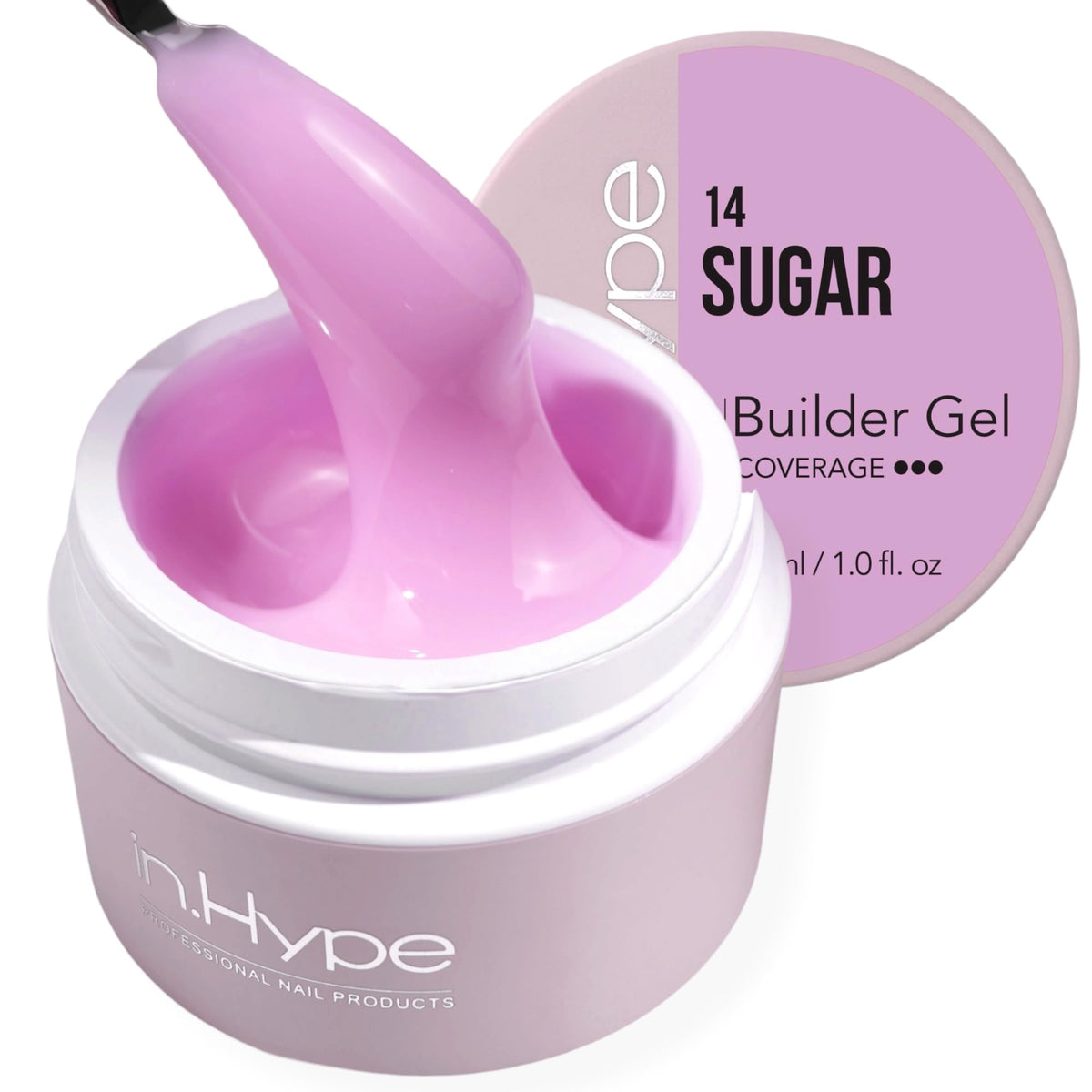 IN.HYPE UV/LED Hard Builder Gel 68g front view