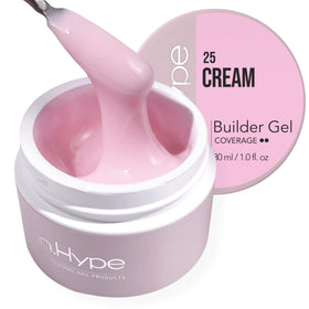IN.HYPE UV/LED Hard Builder Gel Cream #25 front view