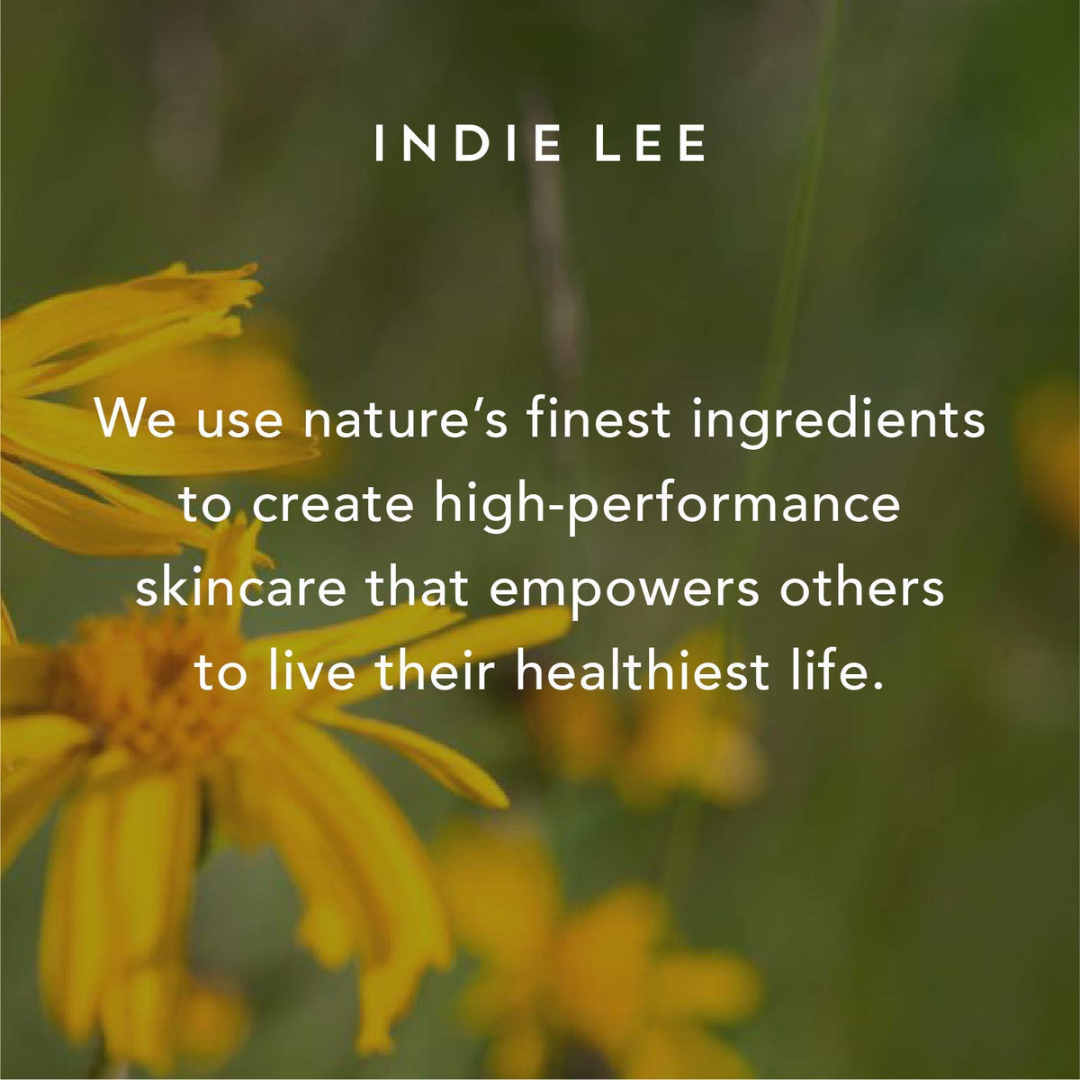 Indie Lee 100% Squalane Oil application on skin