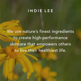 Indie Lee 100% Squalane Oil application on skin