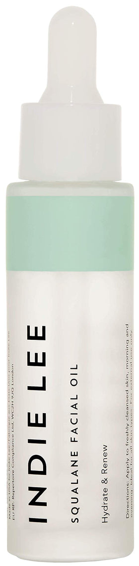 Indie Lee 100% Squalane Oil front view 30ml bottle