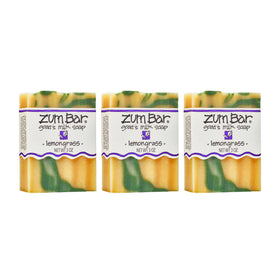 Indigo Wild Goat's Milk Soap Bar Lemongrass front view