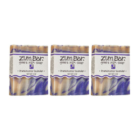 Indigo Wild Zum Goat's Milk Soap Bar Frankincense-Lavender front view