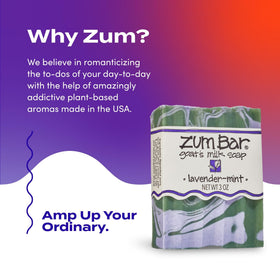 Indigo Wild Zum Goat's Milk Soap Bar Lavender-Mint lifestyle scene