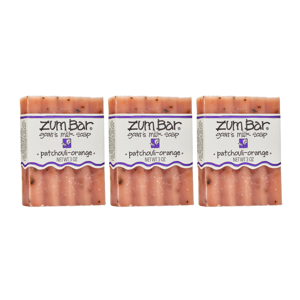 Indigo Wild Zum Goat's Milk Soap Bar Patchouli-Orange front view