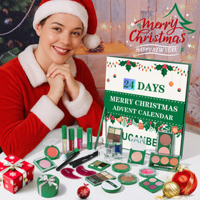 Individual boxes from UCANBE Makeup Advent Calendar 2026