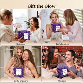 Individual DERMORA Golden Glow Under Eye Patch in use