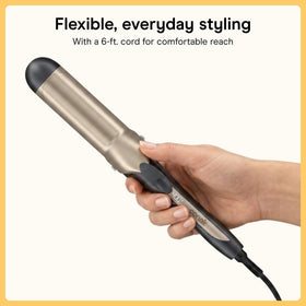 INFINITIPRO BY CONAIR Curling Iron creating loose curls on hair