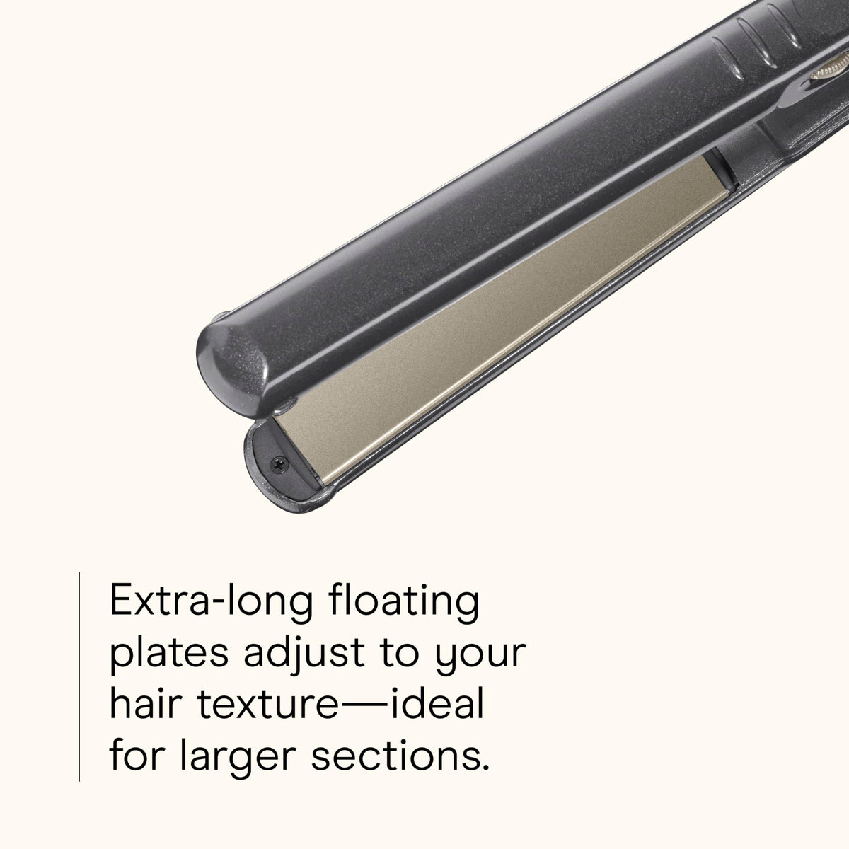 INFINITIPRO BY CONAIR Flat Iron showing heat settings