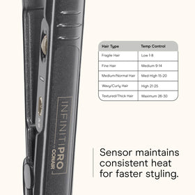 INFINITIPRO BY CONAIR Flat Iron side view