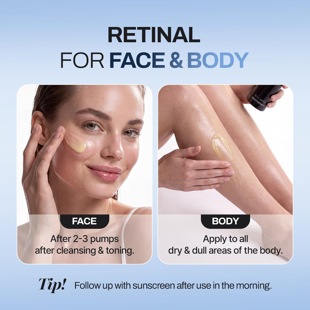 Ingredients list for MEDITHERAPY Retinal Skin support Serum