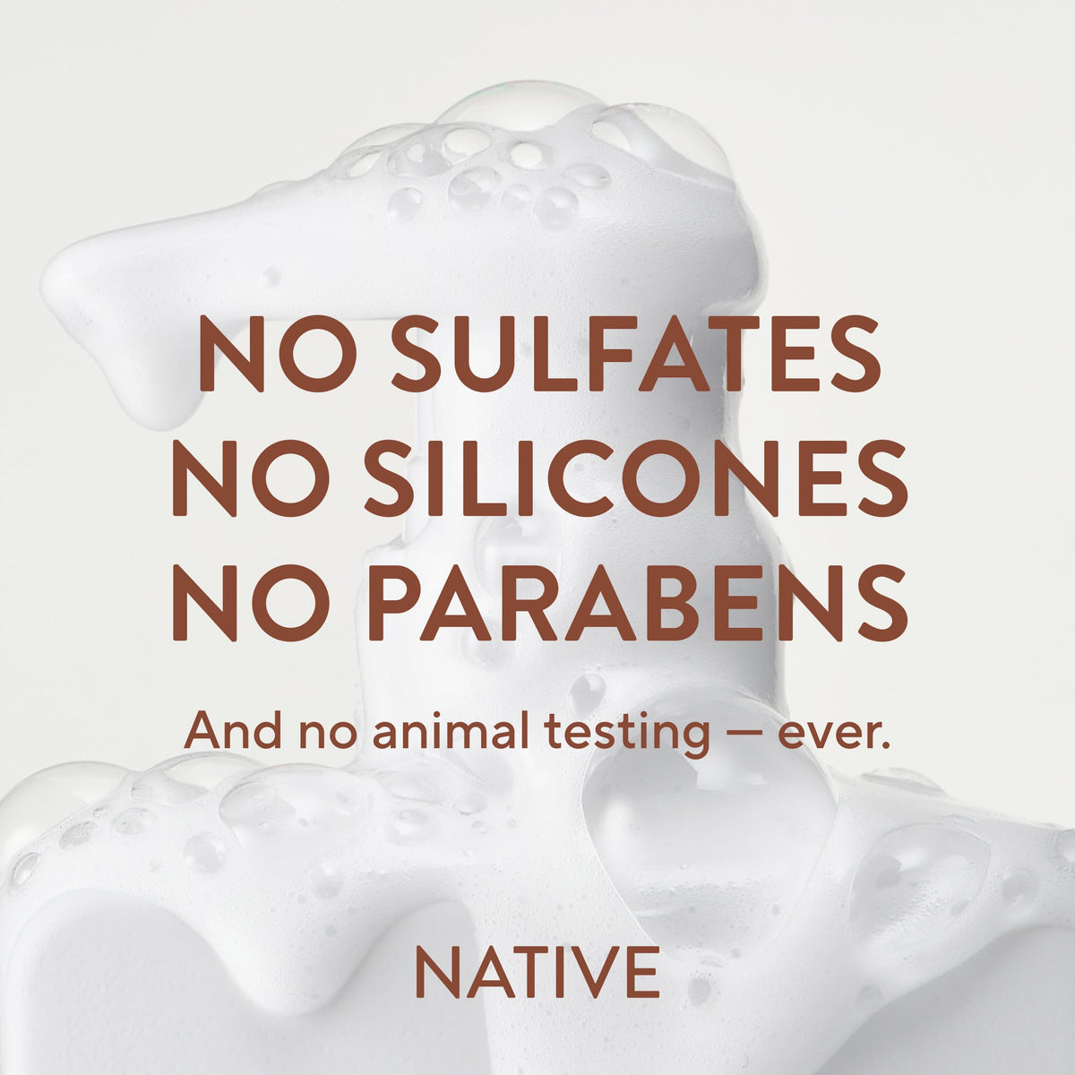 Ingredients list for Native Coconut & Vanilla Shampoo and Conditioner