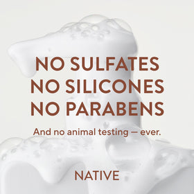 Ingredients list for Native Coconut & Vanilla Shampoo and Conditioner