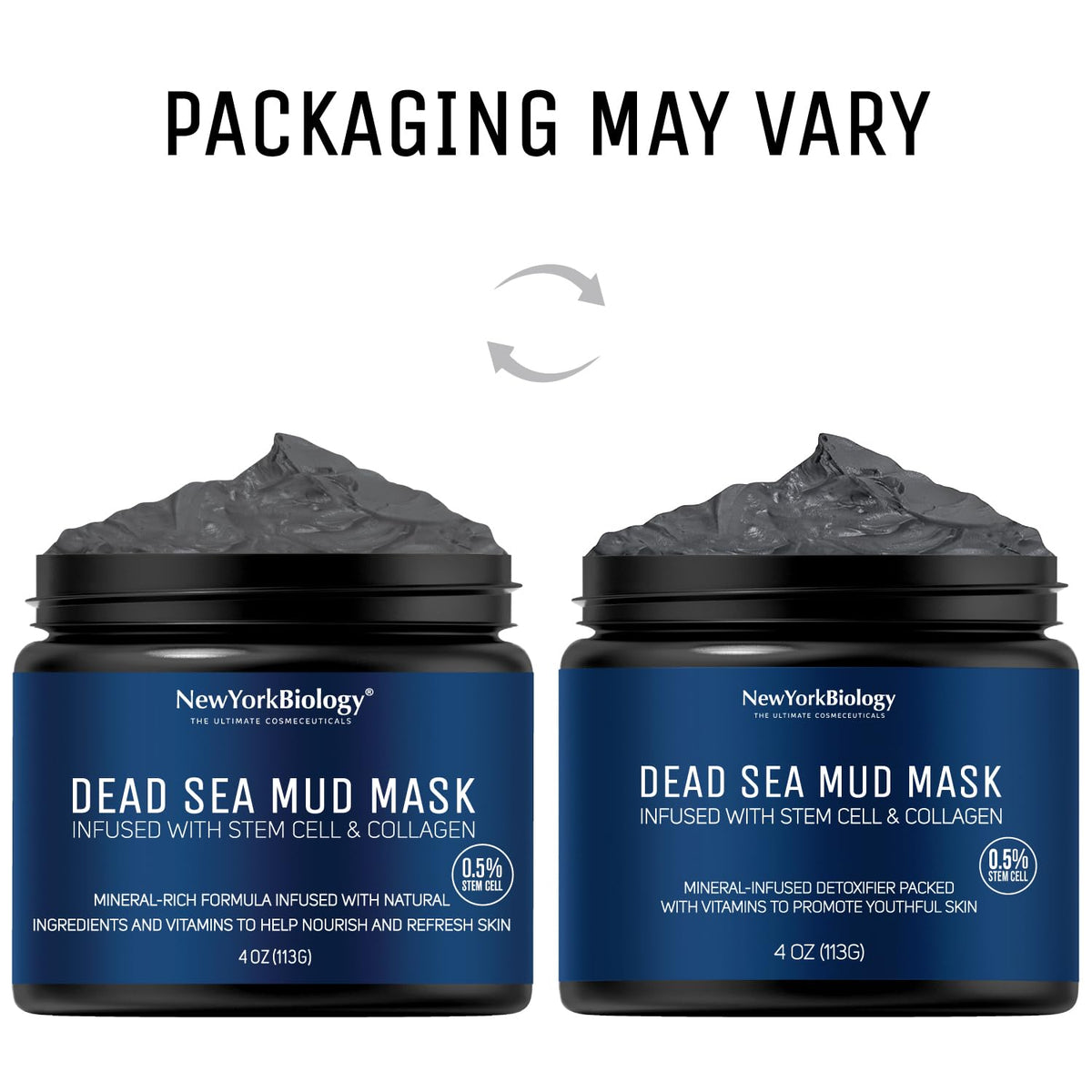 Ingredients list for NEW YORK BIOLOGY Dead Sea Mud Mask