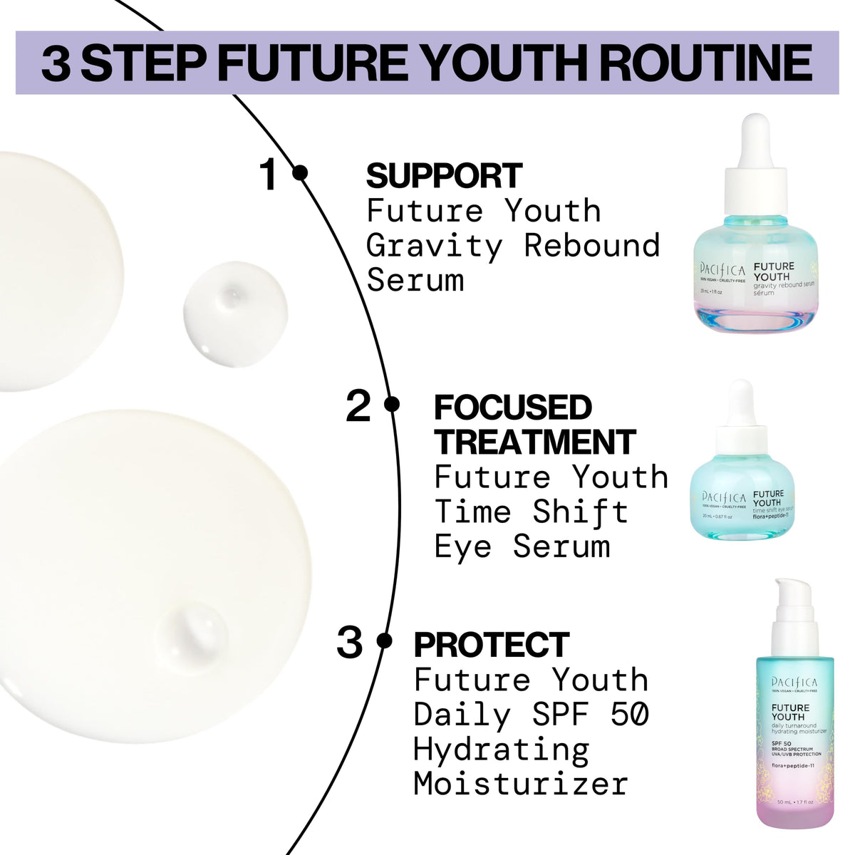 Ingredients list for Pacifica Gravity Rebound Serum