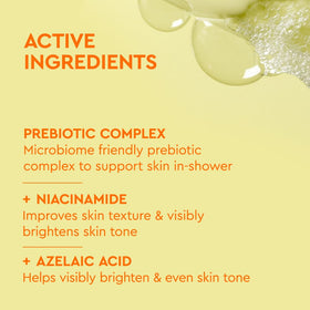 Ingredients list of BYOMA Brightening Body Wash