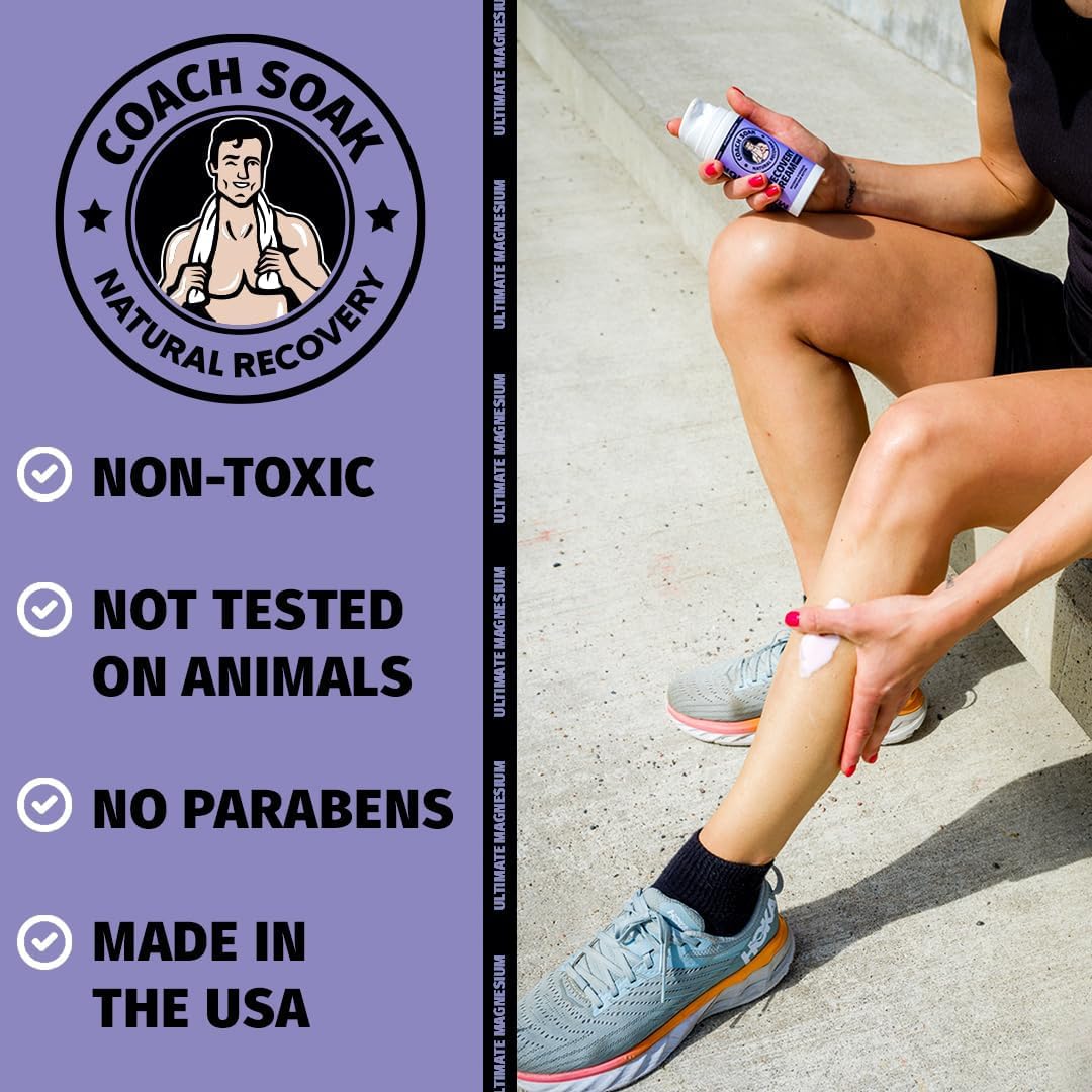 Ingredients list of Coach Soak Magnesium Bath Soak and Lotion