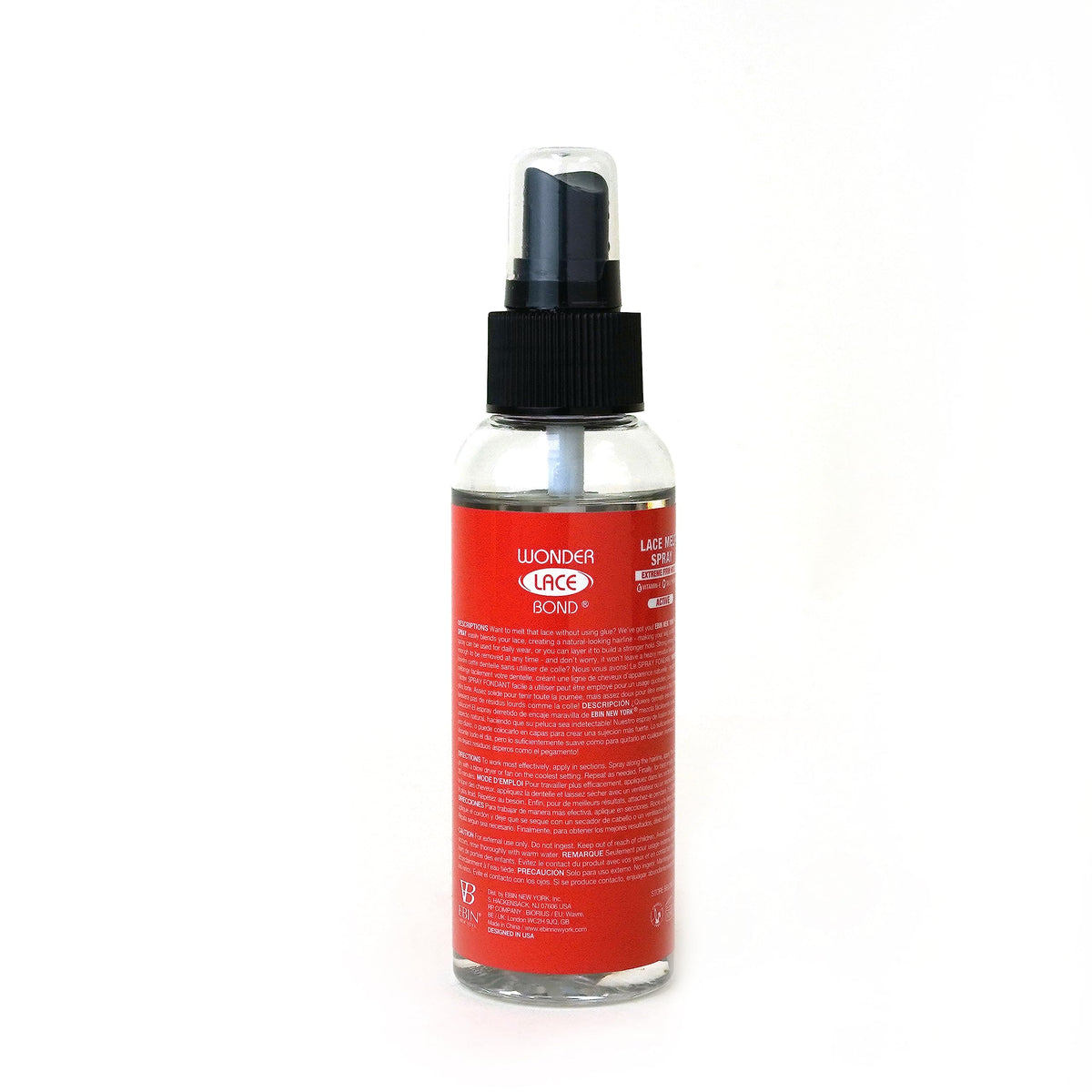 Ingredients list of EBIN NEW YORK Wonder Lace Bond Melt Spray