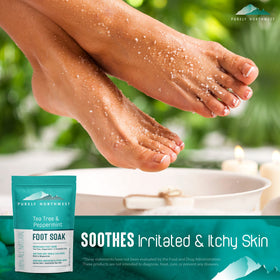 Ingredients list of Purely Northwest Tea Tree Foot Soak